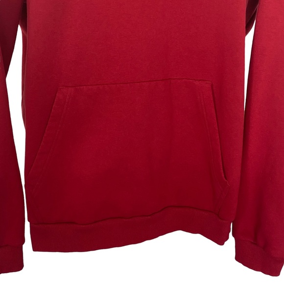 Burgundy UNDER ARMOUR Pullover Hoodie With Front Pouch - Men’s XXL / 2XL - Picture 4 of 12